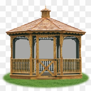 Clip Art Royalty Free Gazebos Pergolas Pavilions Pine - Wooden Gazebo Kits, HD Png Download