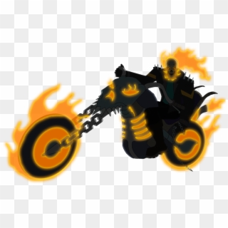 Image Result For Ghost Rider Clipart - Ghost Rider Motorcycle Png, Transparent Png