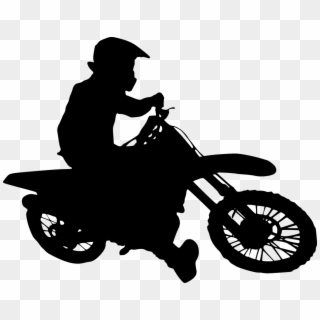 Motocross Rider Portable Network Graphics Motorcycle - Motocross 450 Silueta Png, Transparent Png