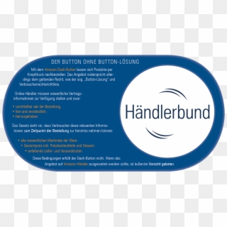 Händlerbund, HD Png Download