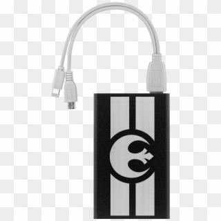 Rebel Alliance Etched Portable Power Bank﻿ - Headphones, HD Png Download