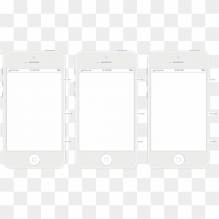 Printable Iphone 4 Templates - Iphone, HD Png Download
