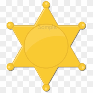 Riversides Sheriffs Association Riverside County Sheriff - Sheriff Badge Clipart Black And White, HD Png Download