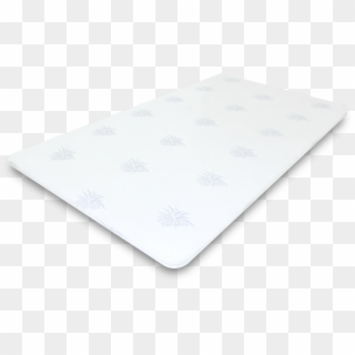 4 Inch Aloe Vera Gel Memory Foam Cool Mattress Topper - Paper, HD Png Download