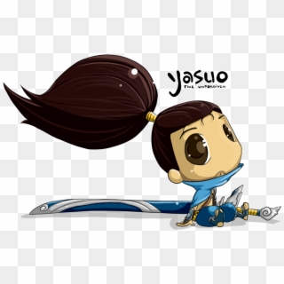 Yasuo The Unforgiven By Veruulovesatl D6ygl95 - Lol Chibi Yasuo, HD Png Download