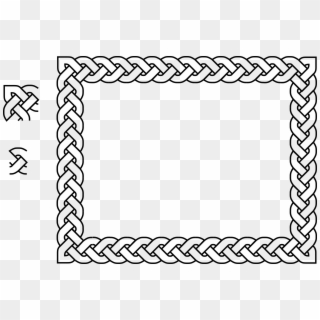 Celtic Knot Square Border, HD Png Download