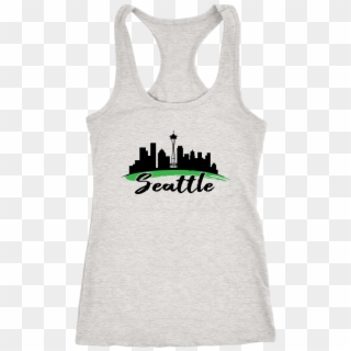 Load Image Into Gallery Viewer, Seattle Skyline - Hgh Gel T Shirt, HD Png Download