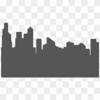 Seattle Skyline Outline - Transparent Transparent Background Silhouette City, HD Png Download