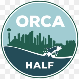 The Orca Half - Orca Half Marathon Logo, HD Png Download