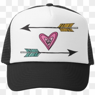 Grom Squad Arrows Of Love Hat - Trucker Cap Sun, HD Png Download