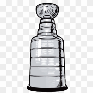 Cup - Stanley Cup Black And White, HD Png Download
