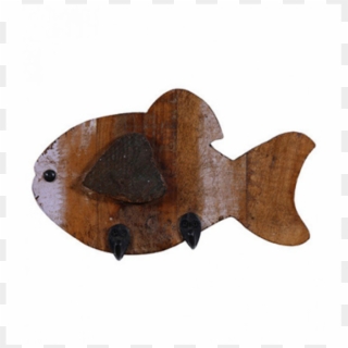 Reclaimed Wood-made Fish Hook - Electric Ray, HD Png Download