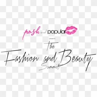 The Fashion And Beauty Summit - Calligraphy, HD Png Download