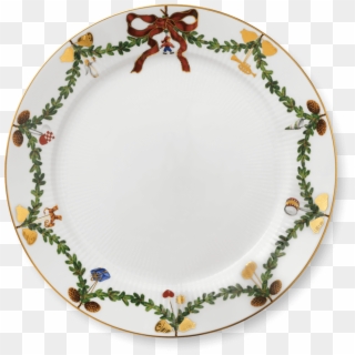 Dinner1 - Royal Copenhagen Star Fluted Christmas Plates, HD Png Download