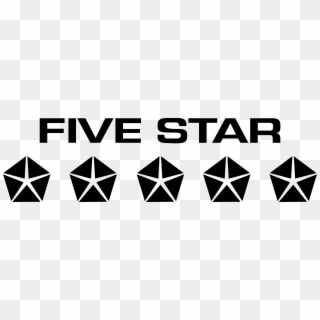 Fivestar Logo Png Transparent - Logo Five Star Chrysler, Png Download