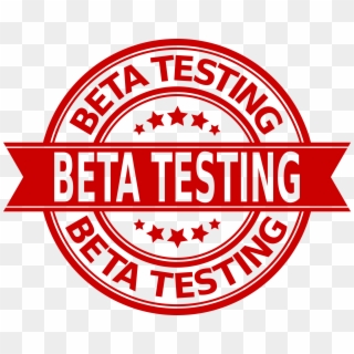 This Free Icons Png Design Of Beta Testing Banner, Transparent Png
