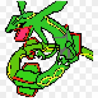Rayquaza - Pixel, HD Png Download
