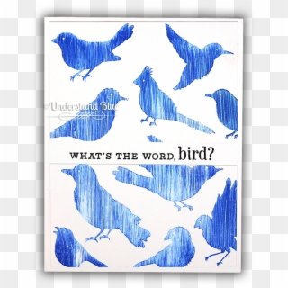 Swipe Stamping Birds By Understand Blue - Creative Arts, HD Png Download