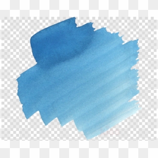 Blue Brush Background Png Clipart Watercolor Painting, Transparent Png