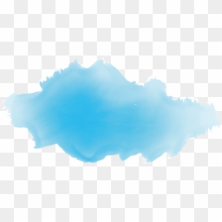 Light Blue Watercolor Background - Water Color Blue Png, Transparent Png