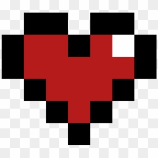 Minecraft Heart - Coração Minecraft Png, Transparent Png