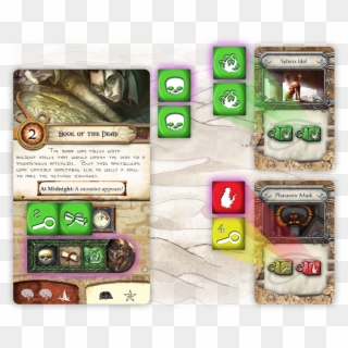 Fantasy Flight Games Has Announced The Newest Expansion - Elder Sign Omens Of The Pharaoh Cards, HD Png Download