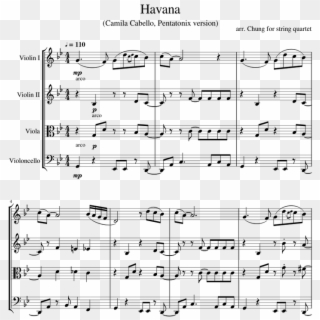 Havana - Korok Forest Piano Sheet Music, HD Png Download
