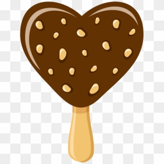 A Fun Place For A Kid S Review Of Ice Cream, Popsicles, - Heart Shaped Ice Pop, HD Png Download