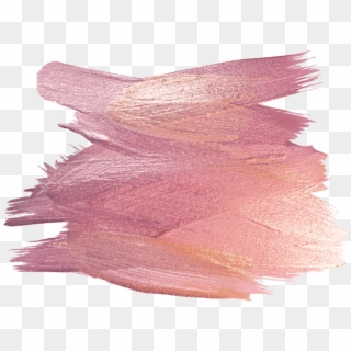 ##ftestickers #watercolor #brushstroke #oilpaint #rosegold - Rose Gold Brush Stroke Png, Transparent Png