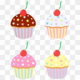 Cupcake Camp For Kids - Cartoon Cakes And Sweets, HD Png Download