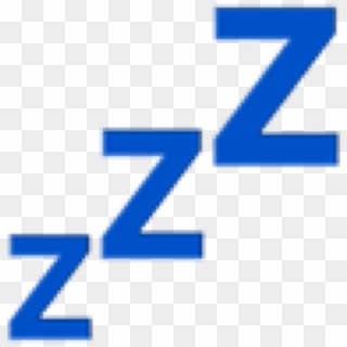 #tiered #sleep #sleeping #snart #zzz #blue #emoji #freetoedit - Transparent Zzz Emoji, HD Png Download