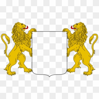 Transparent Trompete Clipart - Lion Supporters Coat Arms, HD Png Download