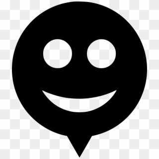 Transparent Emotion Png - Black Angry Smiley, Png Download