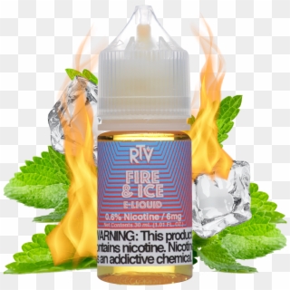 E-liquid Fire And Ice - Peppermint Essential Oil 20 Ml, HD Png Download