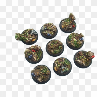 Wround30mm 5 Forest Bases - Cobblestone Base, HD Png Download