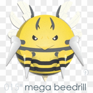 Mega Beedrill  because Getting Stung Three Times Didn’t - Stuffed Toy, HD Png Download