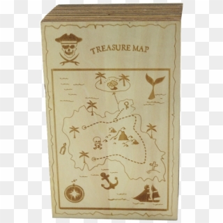 Carribean Pirate Puzzle Box - Wood, HD Png Download