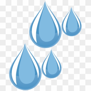 Water Drops Vector Png, Transparent Png
