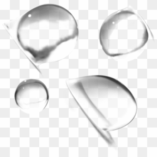 Transparent Water Drops Png - Water Drop Lens Png, Png Download