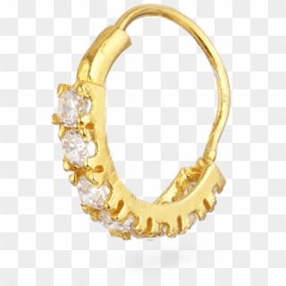 Gold Png Nose Ring, Transparent Png