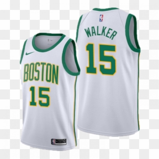 Kemba Walker - Boston Celtics Jersey White 2019, HD Png Download