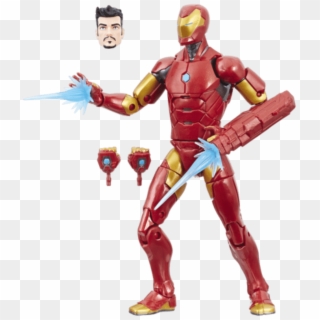 Marvel Legends 6 Inch Figure Iron Man - Iron Man All New Marvel Legends, HD Png Download