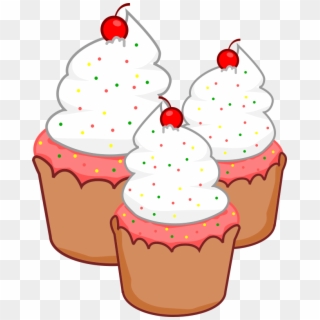 Clip Art Cup Cakes, HD Png Download
