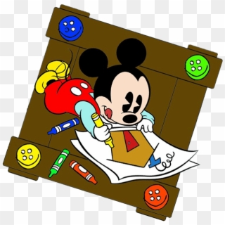 Disney Channel Cliparts - Baby Mickey Mouse, HD Png Download