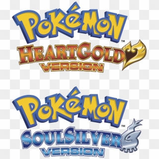 Pokemon Heart Gold Logo Png - Pokemon Soul Silver Png, Transparent Png