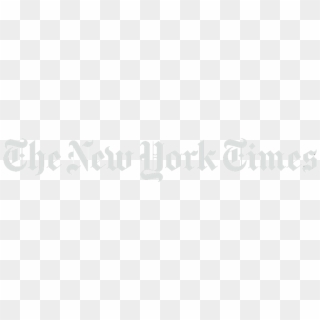 Logos White 1 0017 The New York Times Logo - New York Times, HD Png Download