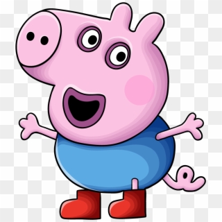 Peppa Pig Characters - Superheroes Easy To Draw, HD Png Download