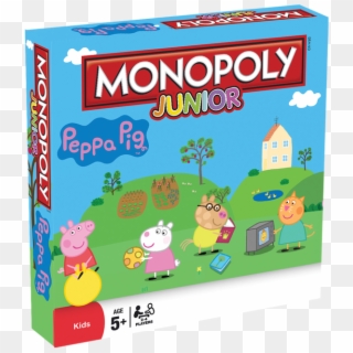 Monopoly Junior Peppa, HD Png Download