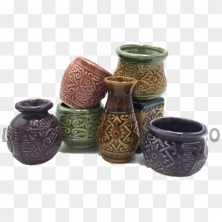 Ceramic Mini Vase - Earthenware, HD Png Download