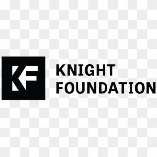 Kf Logotype Icon And Stacked Name - Knight Foundation Logo, HD Png Download